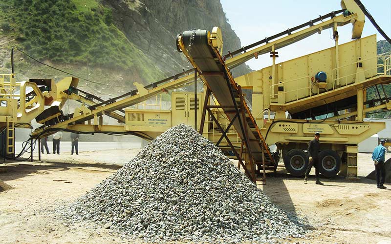 山西長治移動破碎站生產(chǎn)線